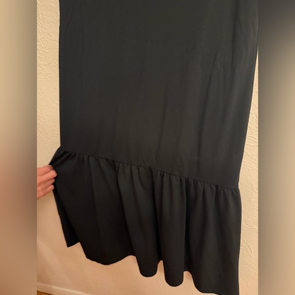 Banana Republic Black one shouder Midi Dress - Picture 7 of 8